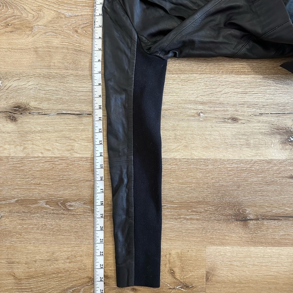 Trouvé Real Leather Drape Jacket Women's XS - Picture 8 of 12